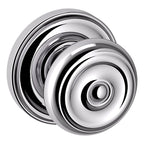 Baldwin Hardware Perilla 5020 Colonial con Roseta 5048 — Cromo pulido — Paso