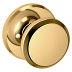 Baldwin Hardware Perilla 5023 con Roseta R016 — Latón sin laca — Privacidad