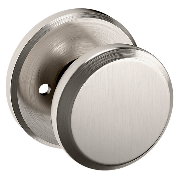 Baldwin Hardware Perilla 5023 con Roseta R016 — Níquel satinado Lifetime — Privacidad