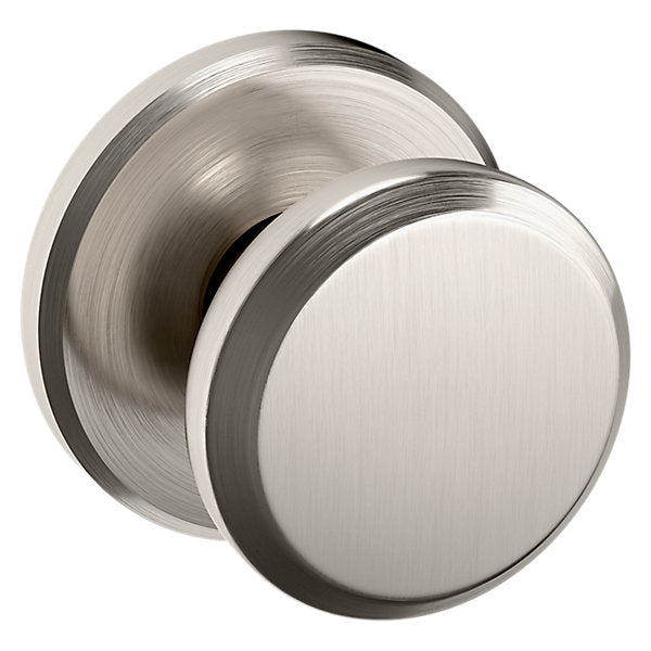 Baldwin Hardware Perilla 5023 con Roseta R016 — Níquel satinado Lifetime — Dummy completo