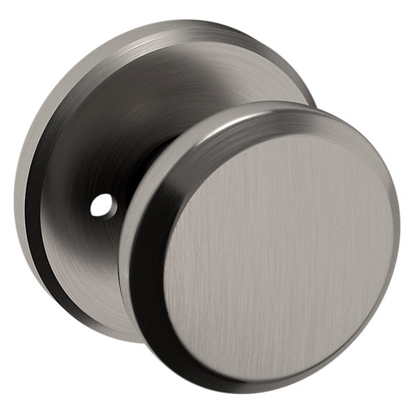 Baldwin Hardware Perilla 5023 con Roseta R016 — Níquel grafito Lifetime — Privacidad