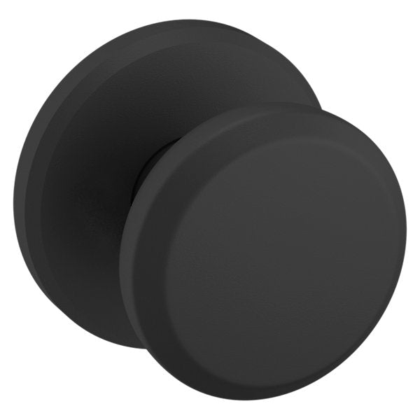 Baldwin Hardware Perilla 5023 con Roseta R016 — Negro satinado — Paso