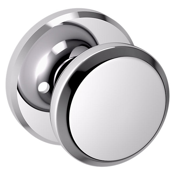 Baldwin Hardware Perilla 5023 con Roseta R016 — Cromo pulido — Privacidad