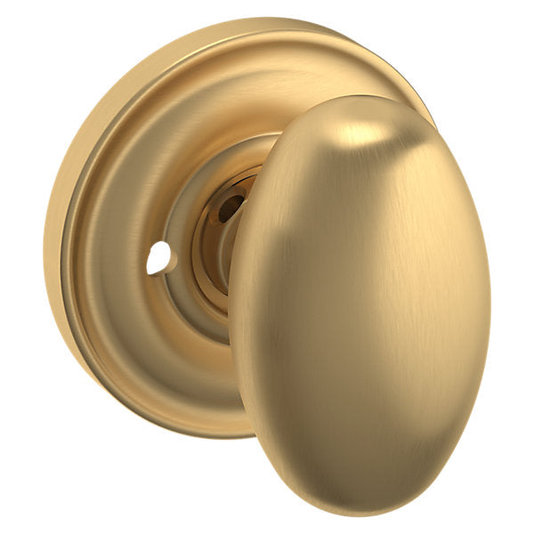 Baldwin Hardware Perilla 5025 con Roseta 5048 — Latón vintage — Privacidad
