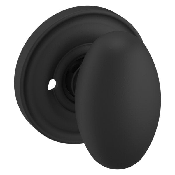 Baldwin Hardware Perilla 5025 con Roseta 5048 — Negro satinado — Privacidad