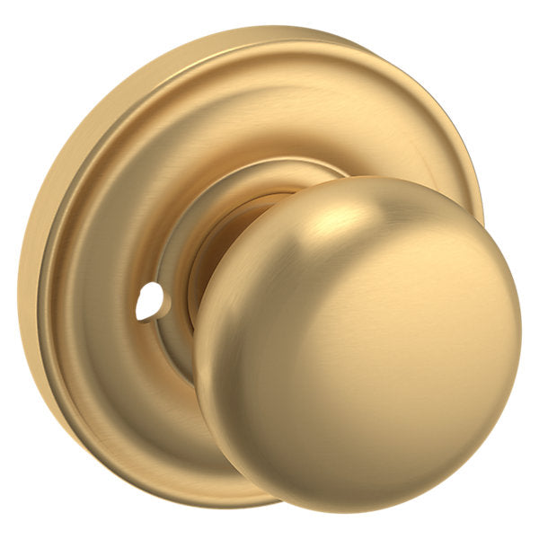 Baldwin Hardware Perilla 5030 con Roseta 5048 — Latón vintage — Privacidad