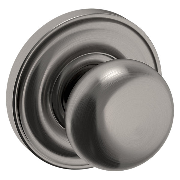 Baldwin Hardware Perilla 5030 con Roseta 5048 — Níquel grafito Lifetime — Paso