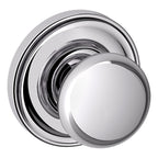 Baldwin Hardware Perilla 5030 con Roseta 5048 — Cromo pulido — Dummy completo