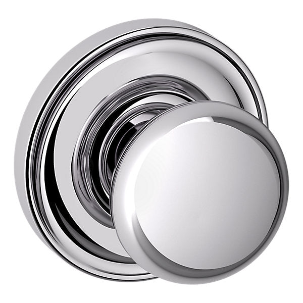 Baldwin Hardware Perilla 5030 con Roseta 5048 — Cromo pulido — Paso