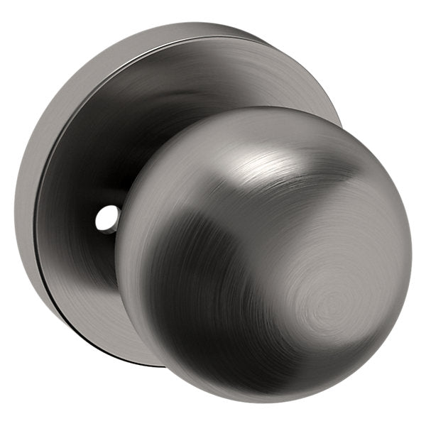 Baldwin Hardware Perilla 5041 con Roseta 5046 — Níquel grafito Lifetime — Privacidad
