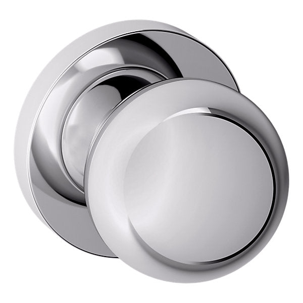 Baldwin Hardware Perilla 5041 con Roseta 5046 — Cromo pulido — Dummy completo