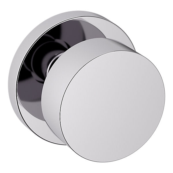 Baldwin Hardware Perilla 5055 con Roseta 5046 — Cromo pulido — Dummy completo