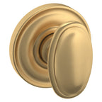 Baldwin Hardware Perilla 5057 con Roseta 5048 — Latón vintage — Paso
