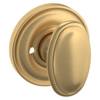 Baldwin Hardware Perilla 5057 con Roseta 5048 — Latón vintage — Privacidad