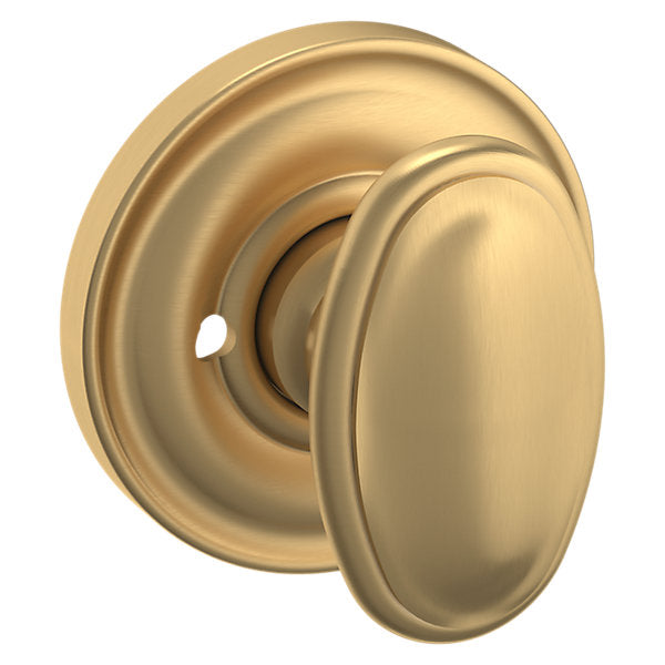 Baldwin Hardware Perilla 5057 con Roseta 5048 — Latón vintage — Privacidad