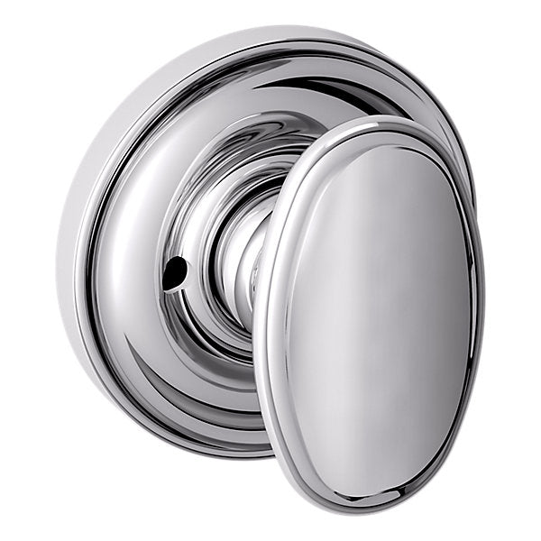 Baldwin Hardware Perilla 5057 con Roseta 5048 — Cromo pulido — Privacidad