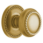 Baldwin Hardware Perilla 5064 con Roseta 5004 — Latón vintage — Dummy completo