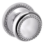Baldwin Hardware Perilla 5064 con Roseta 5004 — Cromo pulido — Dummy completo
