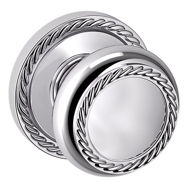 Baldwin Hardware Perilla 5064 con Roseta 5004 — Cromo pulido — Paso