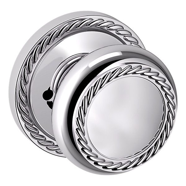 Baldwin Hardware Perilla 5064 con Roseta 5004 — Cromo pulido — Privacidad