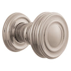 Baldwin Hardware Perilla 5066 con Roseta 5078 — Níquel pulido Lifetime — Dummy completo