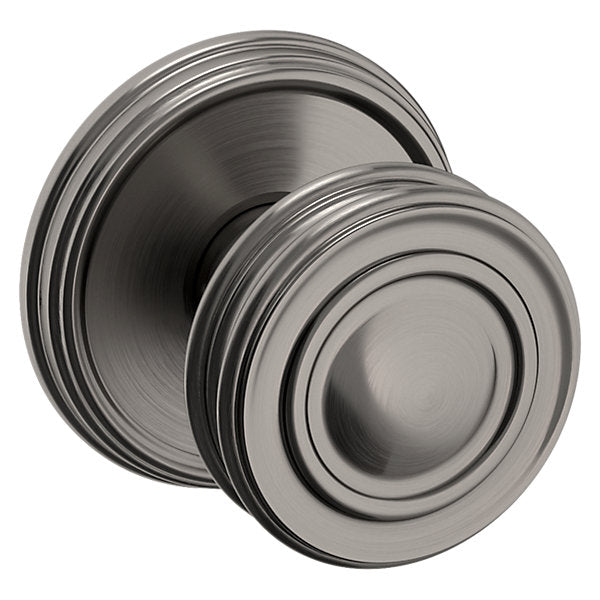 Baldwin Hardware Perilla 5066 con Roseta 5078 — Níquel grafito Lifetime — Paso