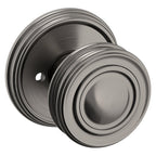 Baldwin Hardware Perilla 5066 con Roseta 5078 — Níquel grafito Lifetime — Privacidad