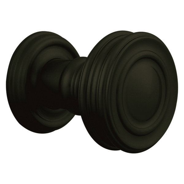 Baldwin Hardware Perilla 5066 con Roseta 5078 — Negro satinado — Dummy completo