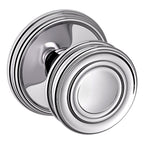 Baldwin Hardware Perilla 5066 con Roseta 5078 — Cromo pulido — Dummy completo
