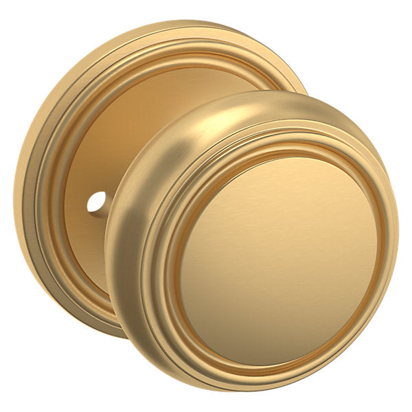 Baldwin Hardware Perilla 5068 con Roseta 5070 — Latón vintage — Privacidad