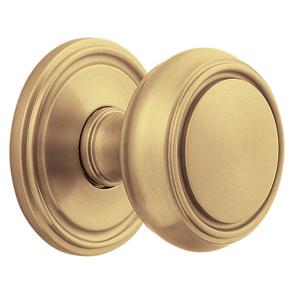 Baldwin Hardware Perilla 5068 con Roseta 5070 — Latón vintage — Dummy completo
