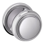 Baldwin Hardware Perilla 5068 con Roseta 5070 — Cromo pulido — Paso