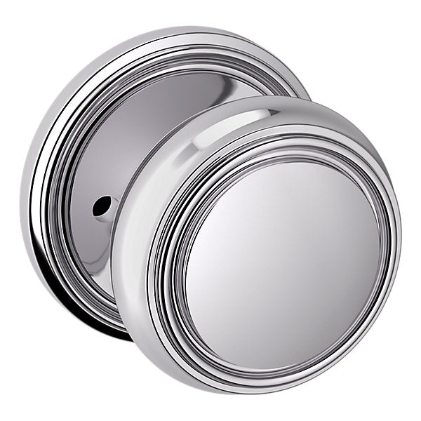 Baldwin Hardware Perilla 5068 con Roseta 5070 — Cromo pulido — Privacidad