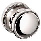 Baldwin Hardware Perilla 5069 con Roseta 5076 — Níquel pulido Lifetime — Paso