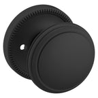 Baldwin Hardware Perilla 5069 con Roseta 5076 — Negro satinado — Privacidad