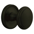 Baldwin Hardware Perilla 5069 con Roseta 5076 — Negro satinado — Dummy completo