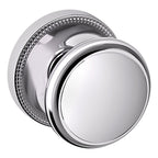 Baldwin Hardware Perilla 5069 con Roseta 5076 — Cromo pulido — Paso