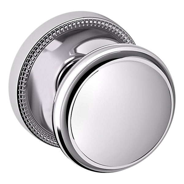Baldwin Hardware Perilla 5069 con Roseta 5076 — Cromo pulido — Paso