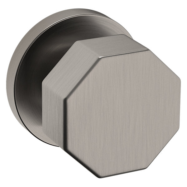 Baldwin Hardware Perilla 5073 con Roseta 5046 — Níquel grafito Lifetime — Paso