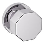 Baldwin Hardware Perilla 5073 con Roseta 5046 — Cromo pulido — Paso