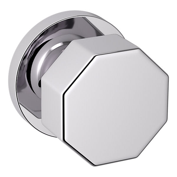 Baldwin Hardware Perilla 5073 con Roseta 5046 — Cromo pulido — Privacidad