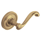 Baldwin Hardware Manija 5104 con Roseta 5004 — Latón vintage — Dummy completo