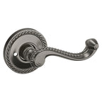 Baldwin Hardware Manija 5104 con Roseta 5004 — Níquel grafito Lifetime — Privacidad
