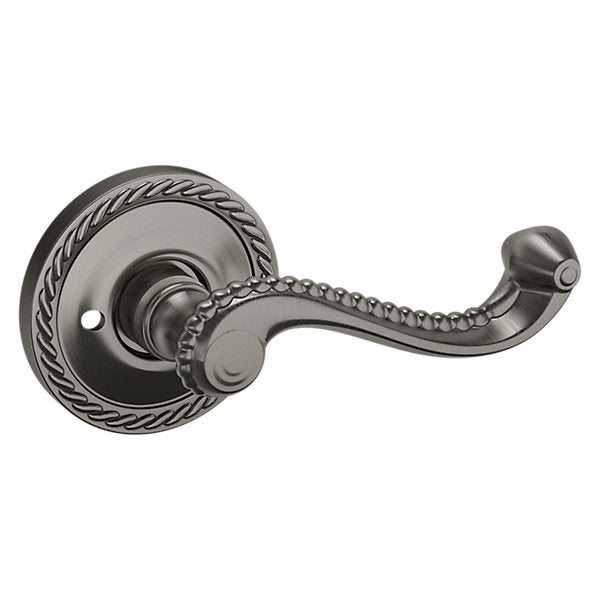 Baldwin Hardware Manija 5104 con Roseta 5004 — Níquel grafito Lifetime — Privacidad