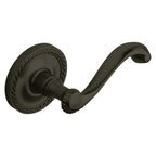 Baldwin Hardware Manija 5104 con Roseta 5004 — Negro satinado — Dummy completo