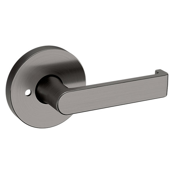 Baldwin Hardware Manija 5105 con Roseta 5046 — Níquel grafito Lifetime — Privacidad