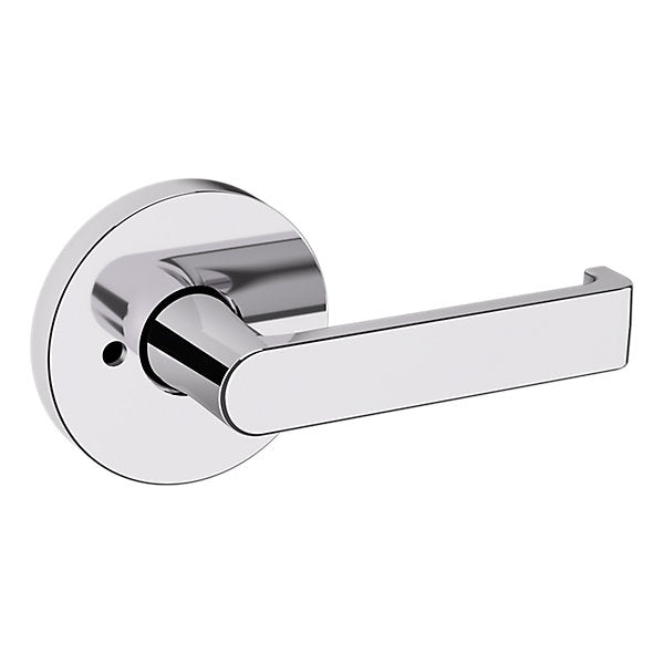 Baldwin Hardware Manija 5105 con Roseta 5046 — Cromo pulido — Privacidad