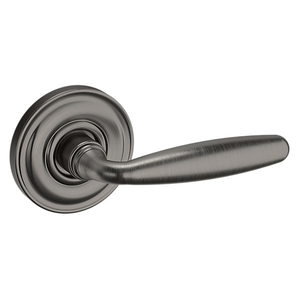 Baldwin Hardware Manija 5106 con Roseta 5048 — Níquel grafito Lifetime — Paso
