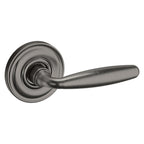 Baldwin Hardware Manija 5106 con Roseta 5048 — Níquel grafito Lifetime — Paso