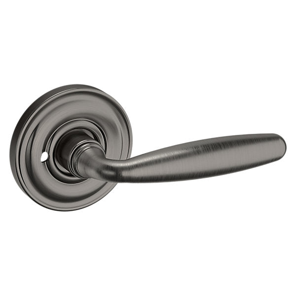 Baldwin Hardware Manija 5106 con Roseta 5048 — Níquel grafito Lifetime — Privacidad